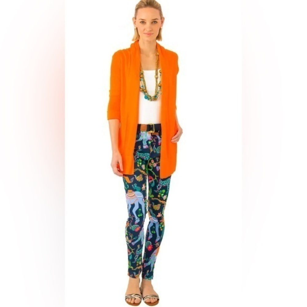 Gretchen Scott Designs Open Cardigan - XS orange , lightweight